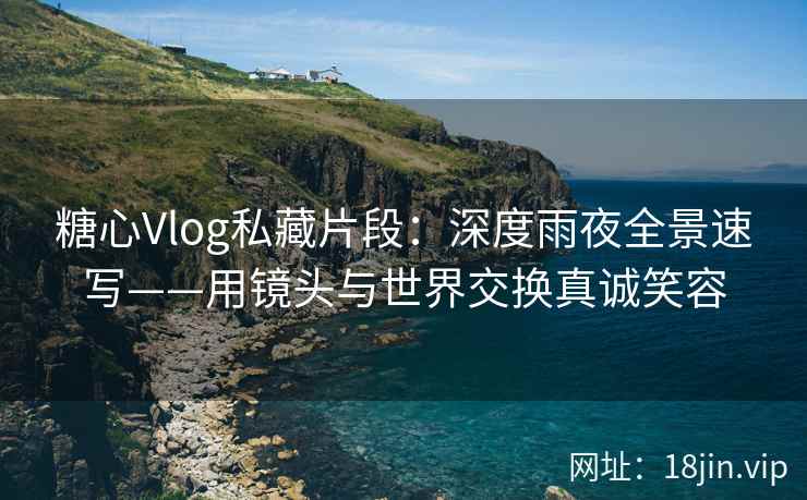 糖心Vlog私藏片段：深度雨夜全景速写——用镜头与世界交换真诚笑容  第2张