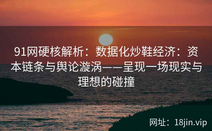 91网硬核解析：数据化炒鞋经济：资本链条与舆论漩涡——呈现一场现实与理想的碰撞