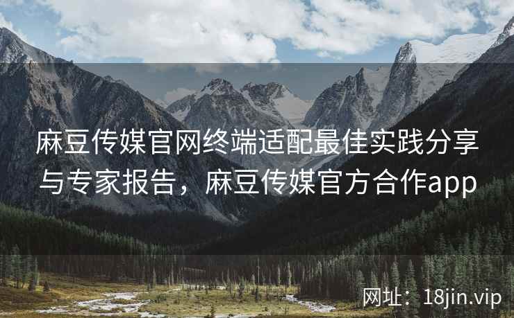 麻豆传媒官网终端适配最佳实践分享与专家报告，麻豆传媒官方合作app